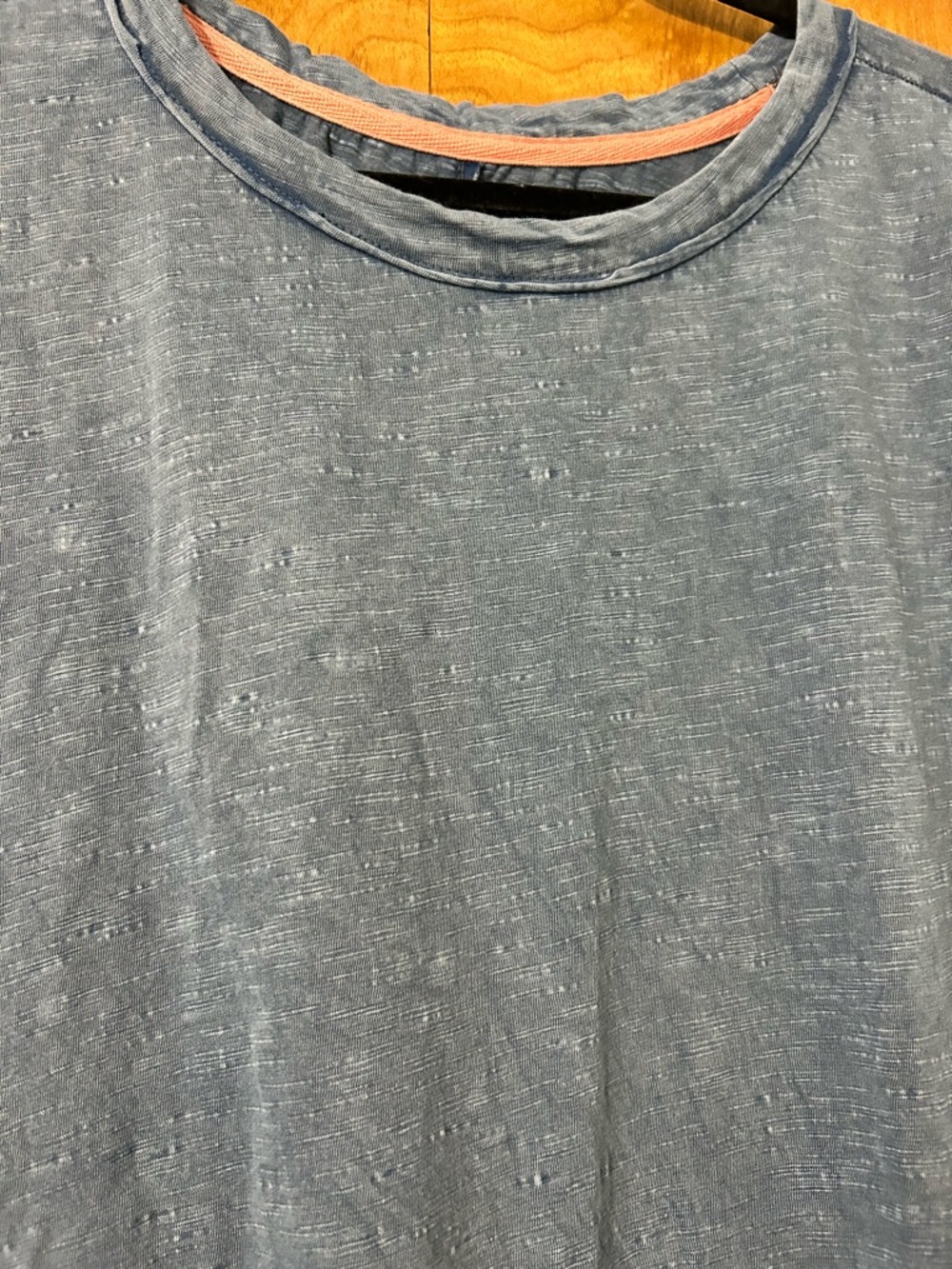 Pilcro Slate Blue Crewneck Tee - Picture 3 of 6